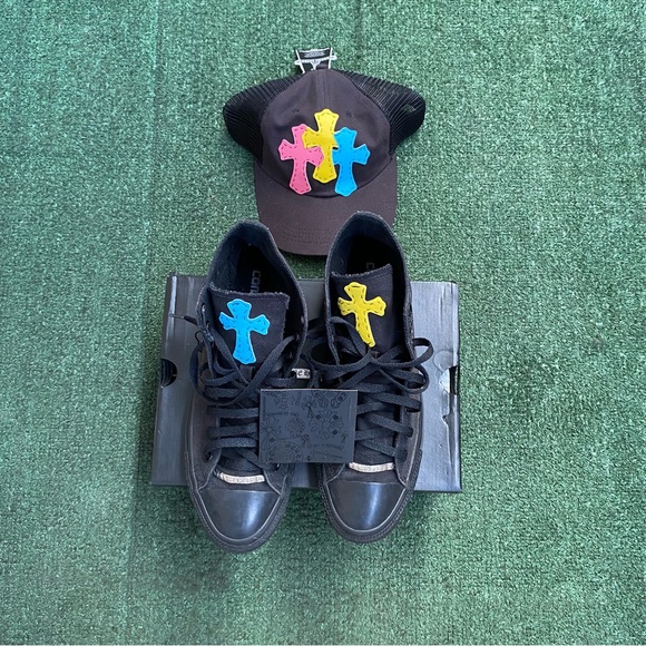 Chrome hearts converse